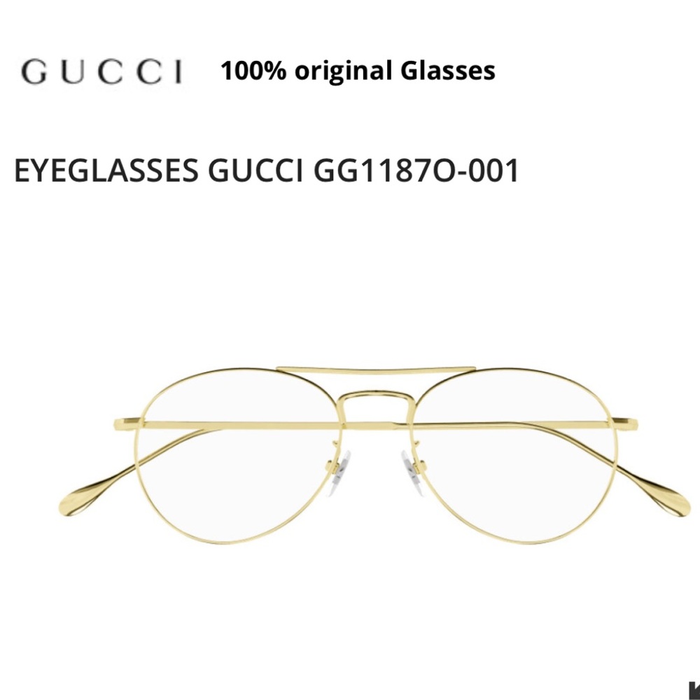 Gucci Aviator Glasses GG11870